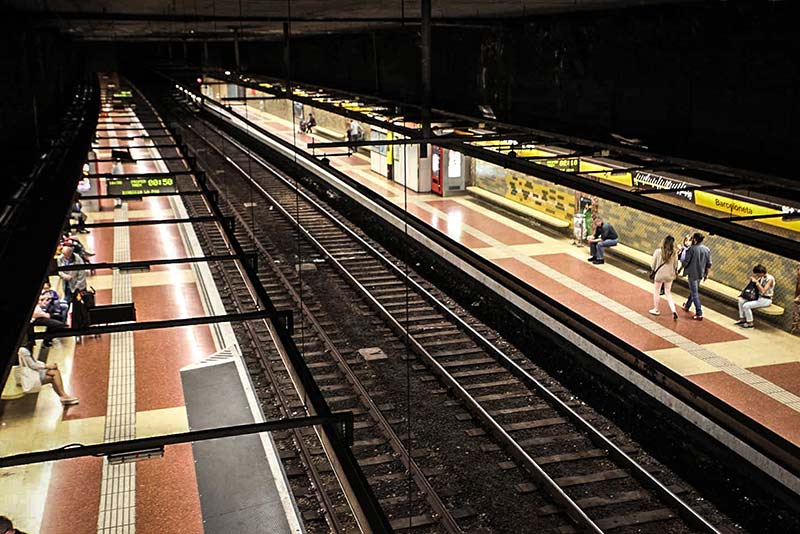 metro barcelone