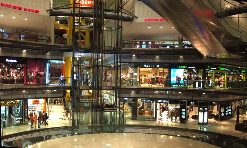 shopping centre commercial las arenas