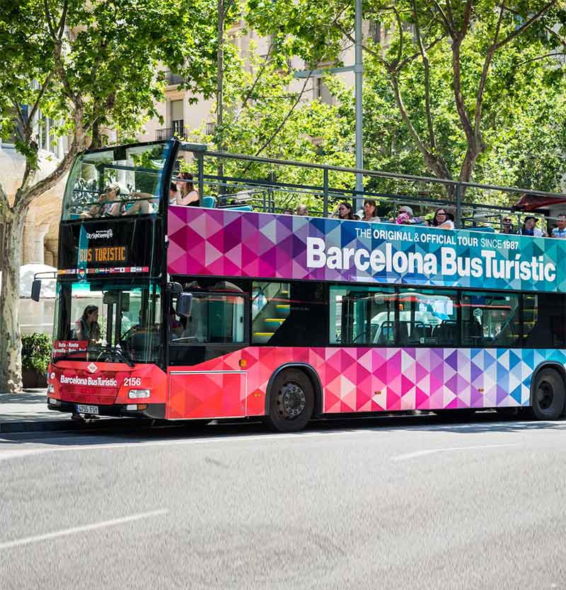 bus touristique barcelone hop on