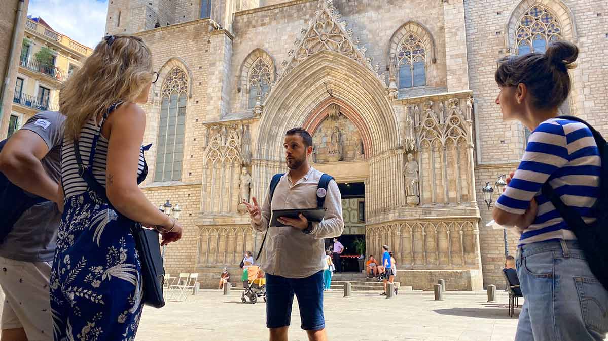 visite quartier gothique Barcelone