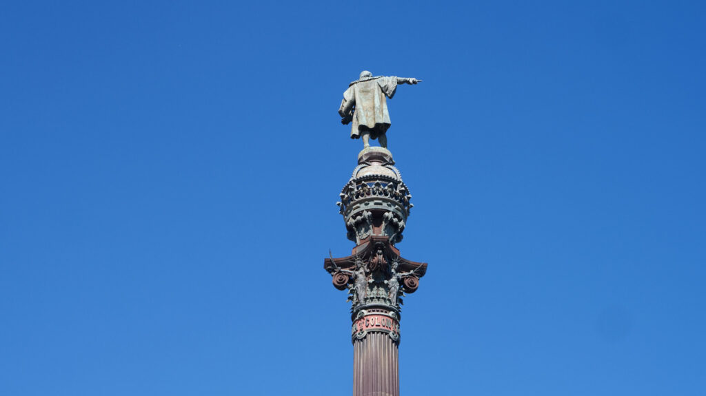 colonne christophe colomb barcelone