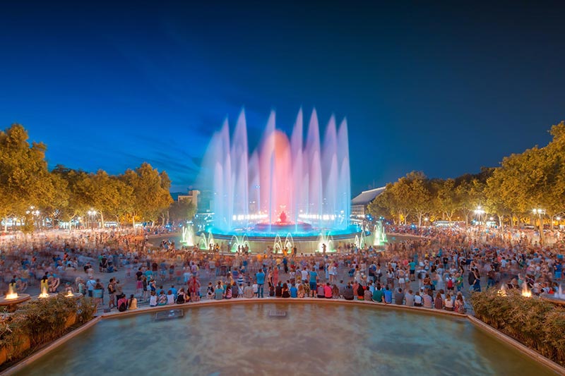 fontaine magique barcelone