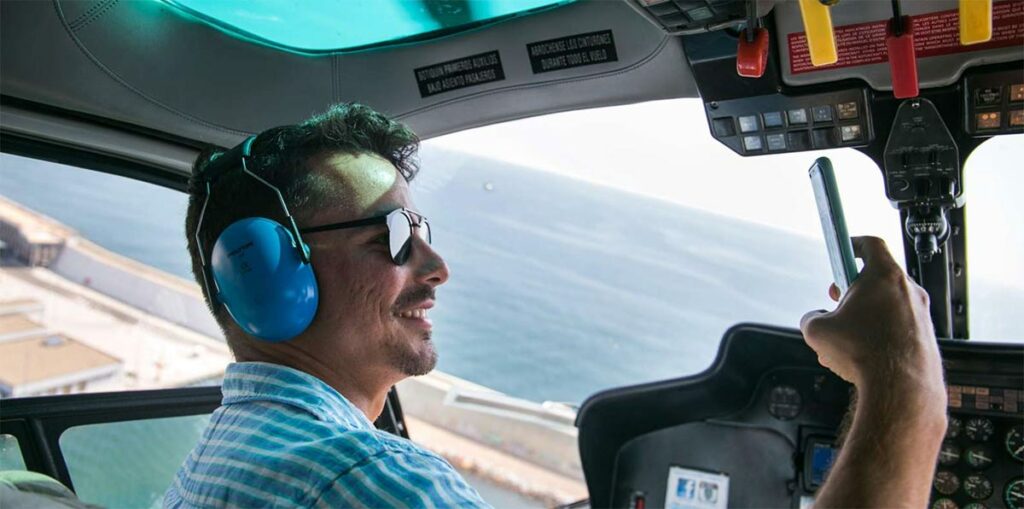 helicoptere barcelone