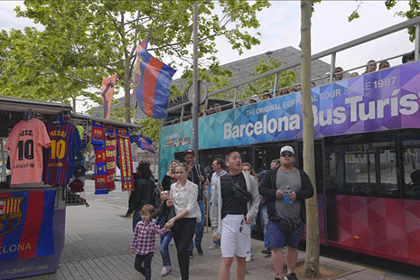 stade barcelone camp nou bus touristique