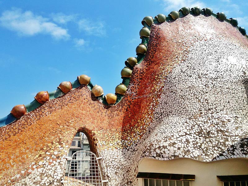 Toit billet Casa Batlló